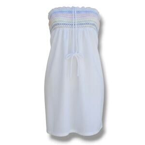 Wild Fable White Terrycloth Halter Cover-Up Dress – Size Small